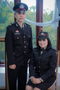 Briptu Richiandi Saragih, S.Pd & Briptu Hillery M.Siregar, SH